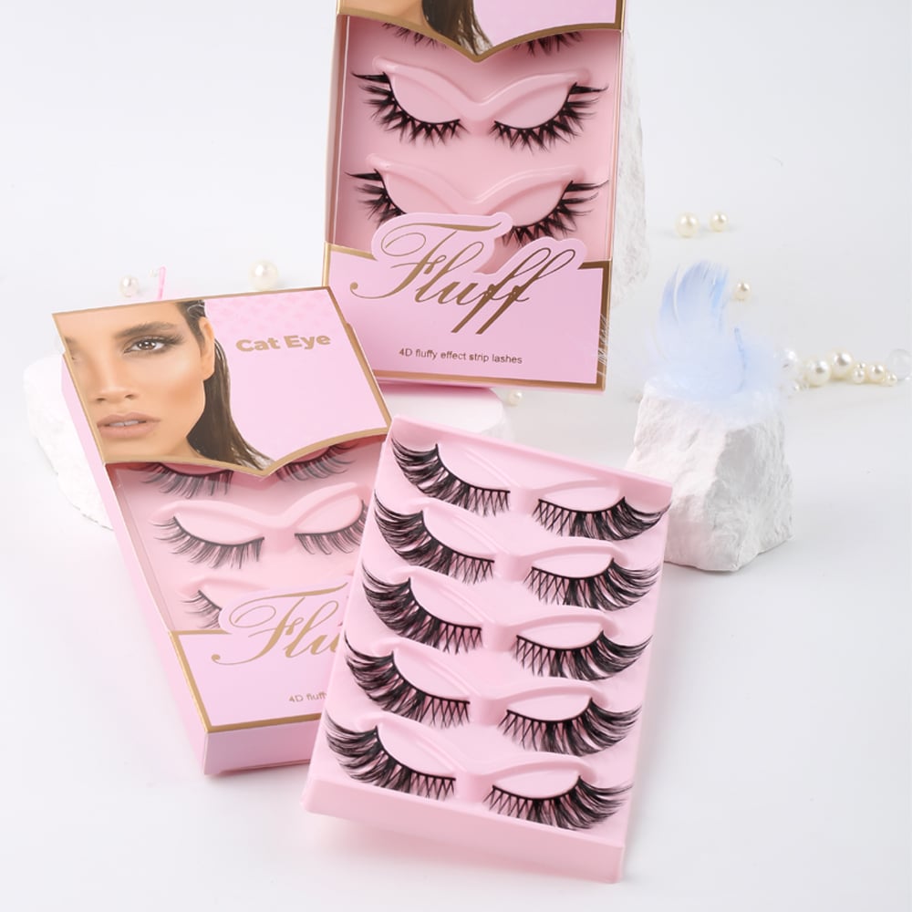 4D Fluffy Effect Strip Lashes