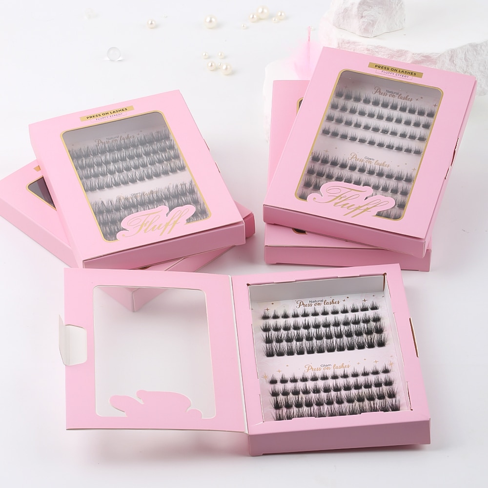 NO-GLUE Press On Lashes Kit